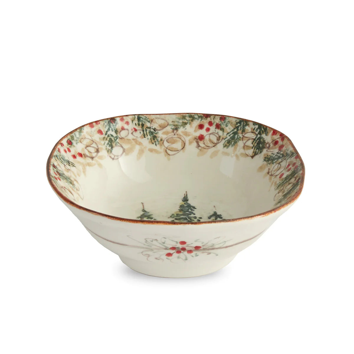 Arte Italica Natale Cereal Bowl